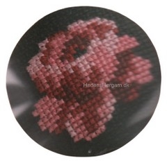 Knap Badges kit Rose sort